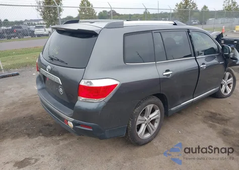 2013 Toyota Highlander Limited V6 from USA, damaged, VIN 5TDYK3EH2DS110807